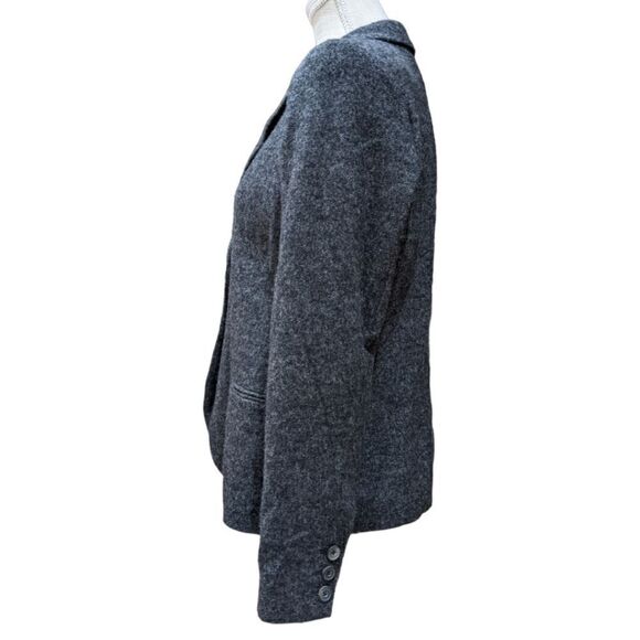 Vince Women's Wool Two Button Blazer Grey Size 8 - Picture 3 of 11